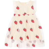 Loannah kjole - Angora Big Strawberry AOP