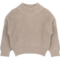 Lucky Uni Knit Pullover - Oatmeal Melange