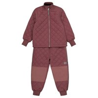 Dun Sæt w. Fleece - ROSE BROWN