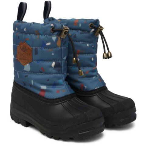 Winter Boot Rubber AOP - ORION BLUE