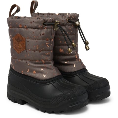 Winter Boot Rubber AOP - CHOCOLATE CHIP