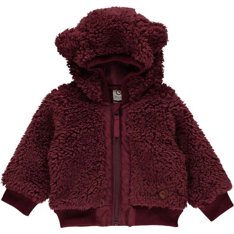 Fleece jakke - Fig