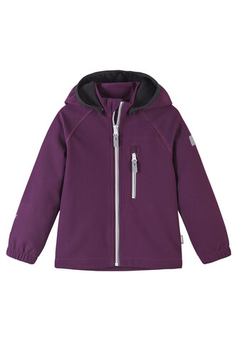 Softshell jakke Vantti - Deep purple