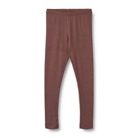 Rib leggings Maddy - Eggplant