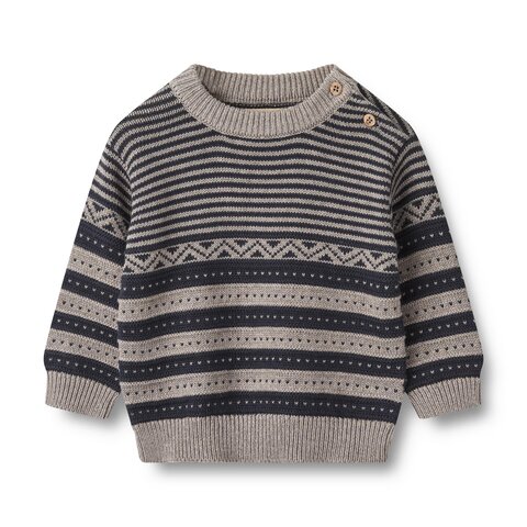 Knit pullover Janus - Navy