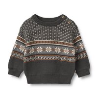 Knit pullover Julius - Raven