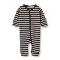 Jumpsuit langærmet Bendji - Navy Stripe