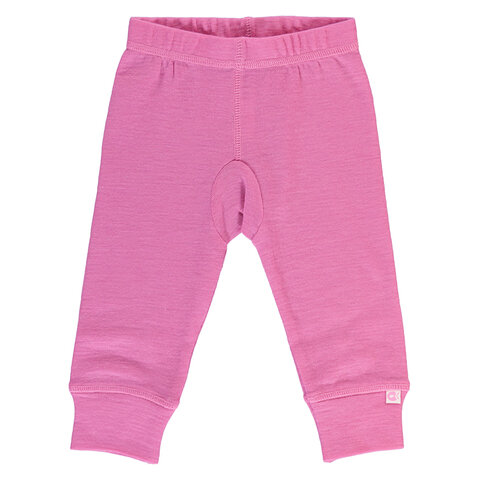 Leggings i merinould - PINK