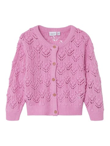 Lasille ls strikket cardigan - PASTELLAVE