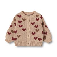 Jacquard cardigan Hearts - 