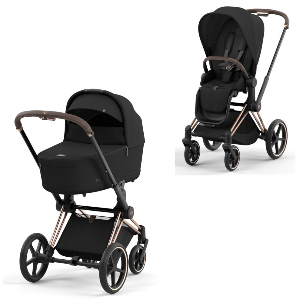 Billede af Priam Duovogn 2023 - sepia black/rosegold