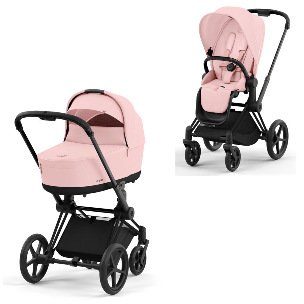 Billede af Priam Duovogn 2023 - peach pink/matt black