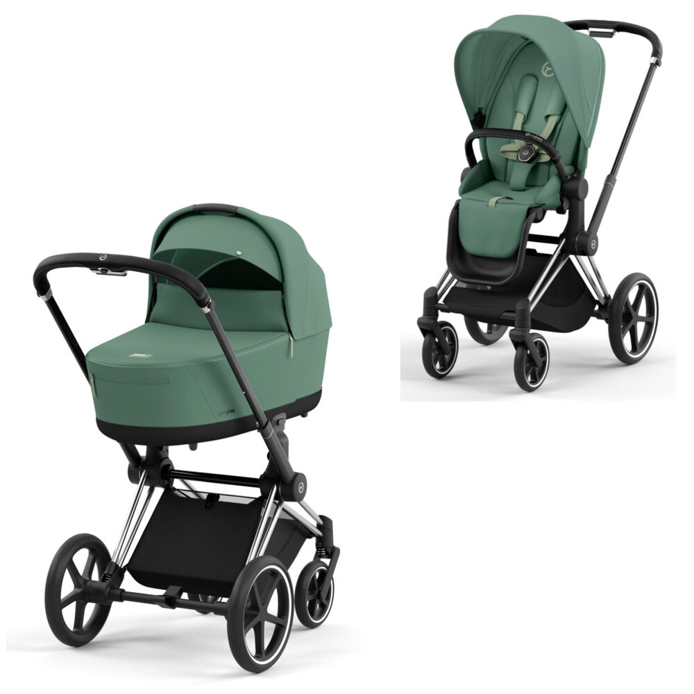 Billede af Priam Duovogn 2023 - leaf green/chrome black