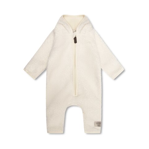 ADEL teddyfleece dragt - Angora cream