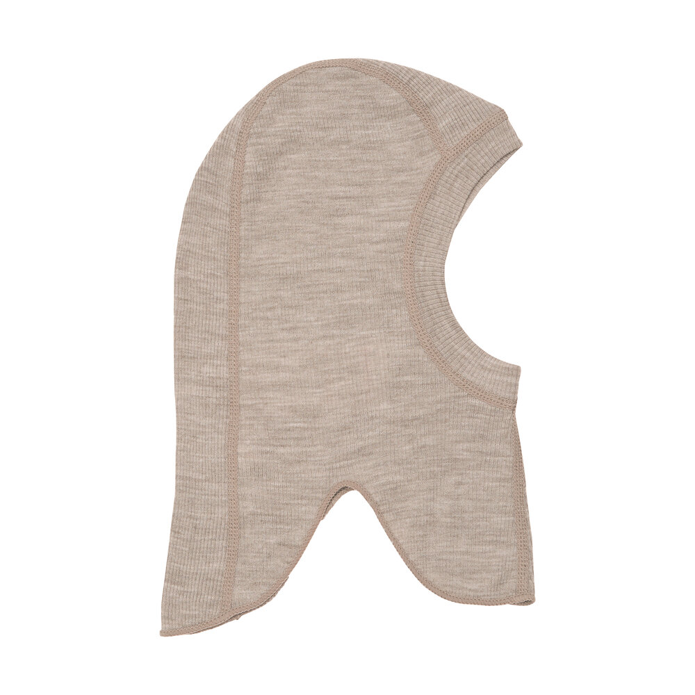 BeKids Uld elefanthue - Simply Taupe 100