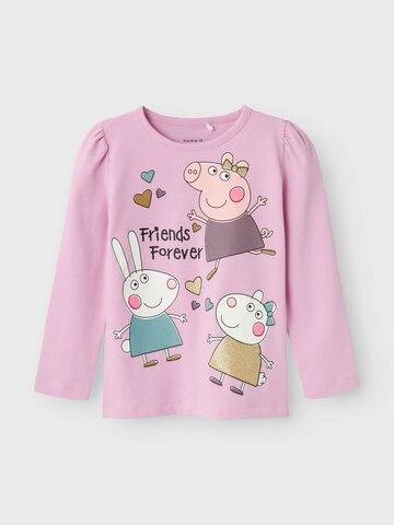 Amanda peppapig langærmet top - LAVENDER