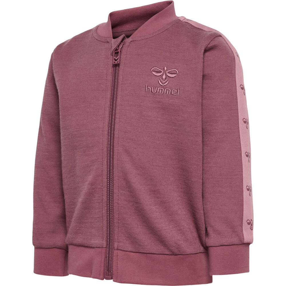 hummel Wulbato zip jakke - ROSE BROWN 86