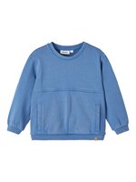 Nalf langærmet løs sweat -  federal blue