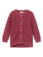 Emlen langærmet cardigan -  dry rose