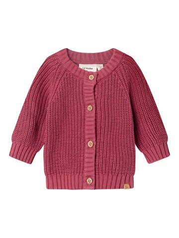 Emlen langærmet cardigan -  dry rose