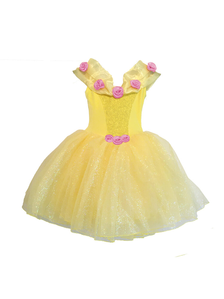 ALL DRESSE Dress - Rose Princess 3-5 Ã¥r