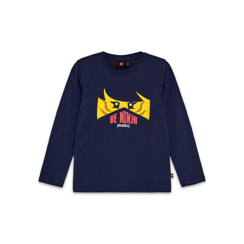 TANO 703 - T-SHIRT Langærmet - Dark Navy