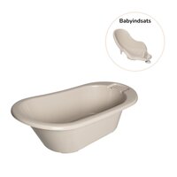 Bebejou badekar inkl. aquasit baby support - Taupe