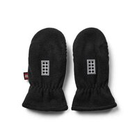 ALEX 700 - FLEECE MITTENS - Black