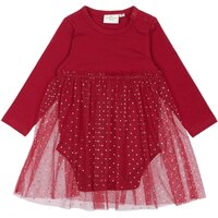 Macie LS Body kjole - RIO RED