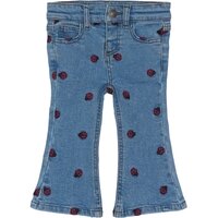 Mitty Flared Jeans - BLUE DENIM