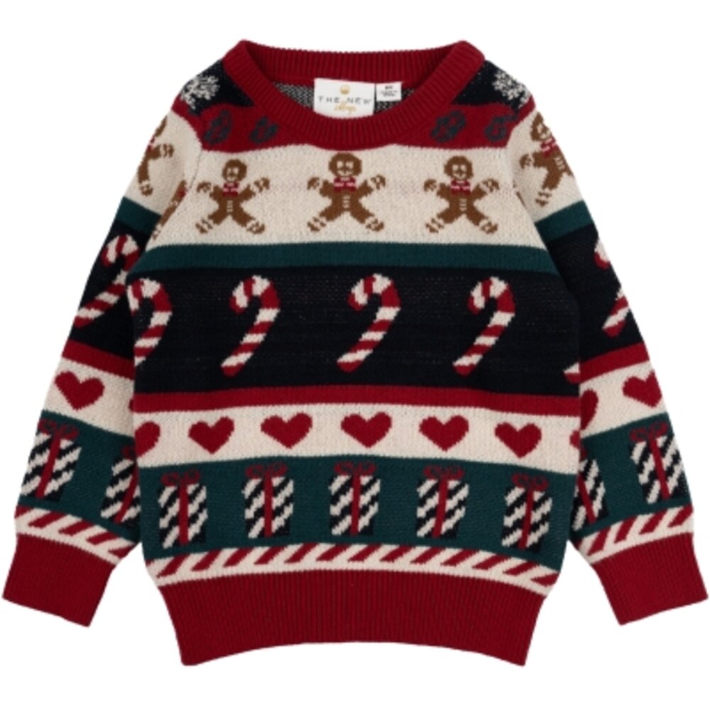 Holiday Jacquard Pullover - MULTICOLOU - 86