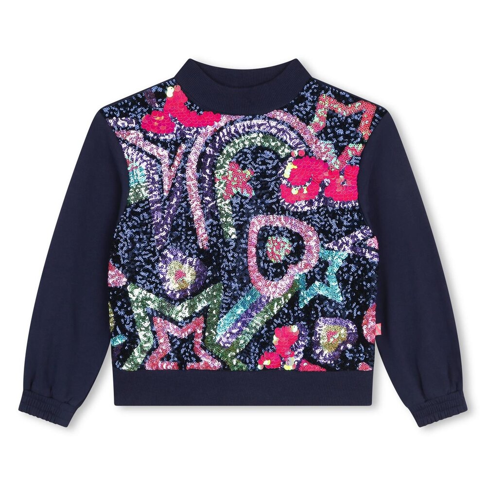 Sweatshirt - NAVY - 4 ÅR