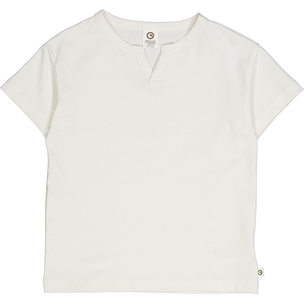 Cosy me v-hals T-shirt - 11100100 - 128