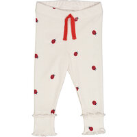 Ladybird leggings - Balsam cream/Apple red/Night blue