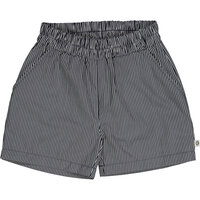 Poplin shorts - Balsam cream/Night blue