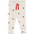 Ladybird leggings - Balsam cream/Apple red/Night blue