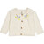 Anemones strik cardigan - Balsam cream