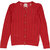 Ladybird strik cardigan - Apple red