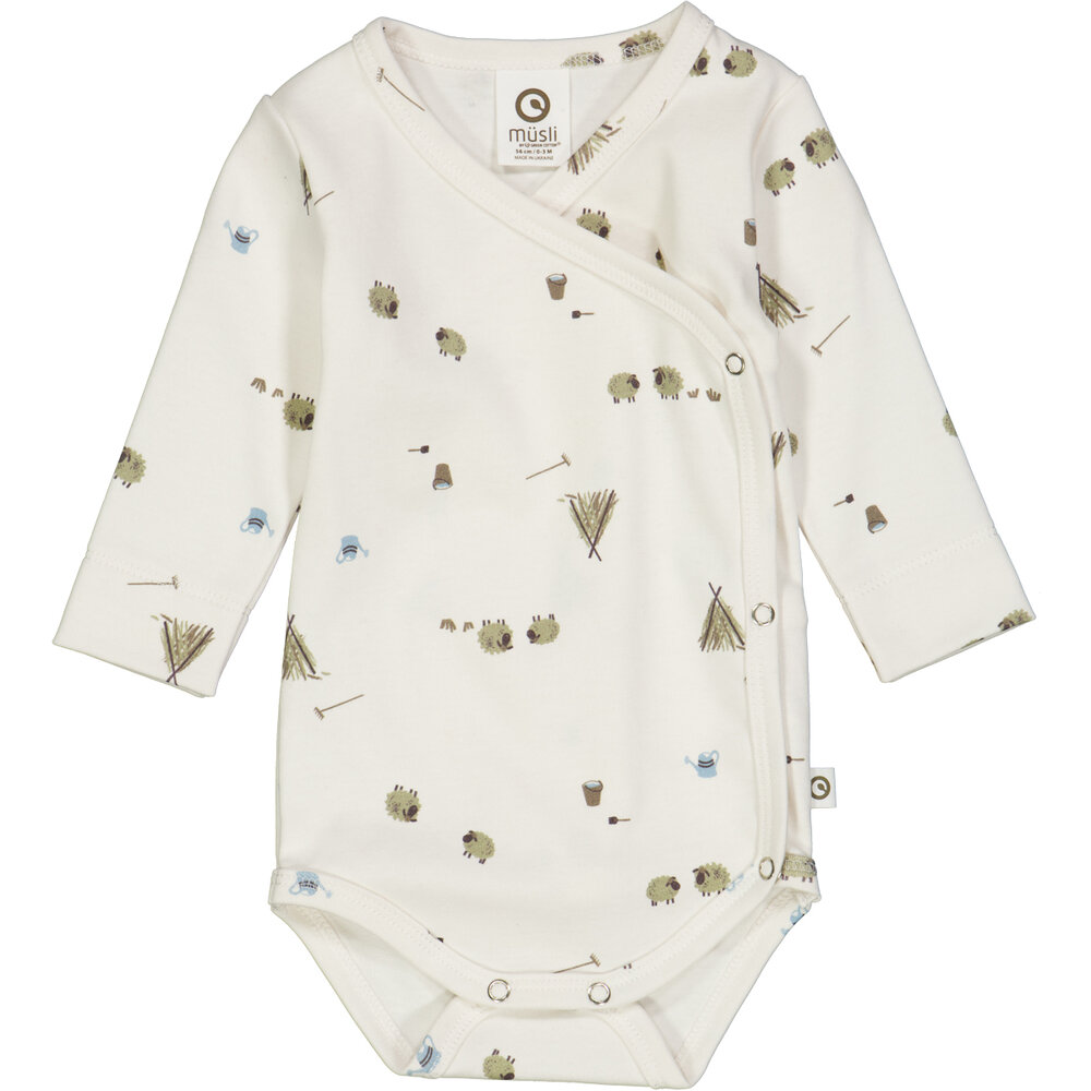 Mini me farming body - Balsam cream/Desert green/Balsam blue - 44