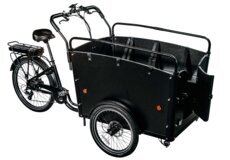 Scandia Ecocruiser ladcykel m/ motor 4 pers