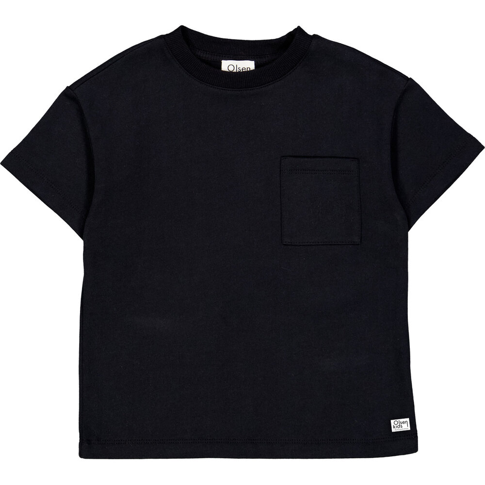 Olsen kids sweat T-shirt - Black - 128