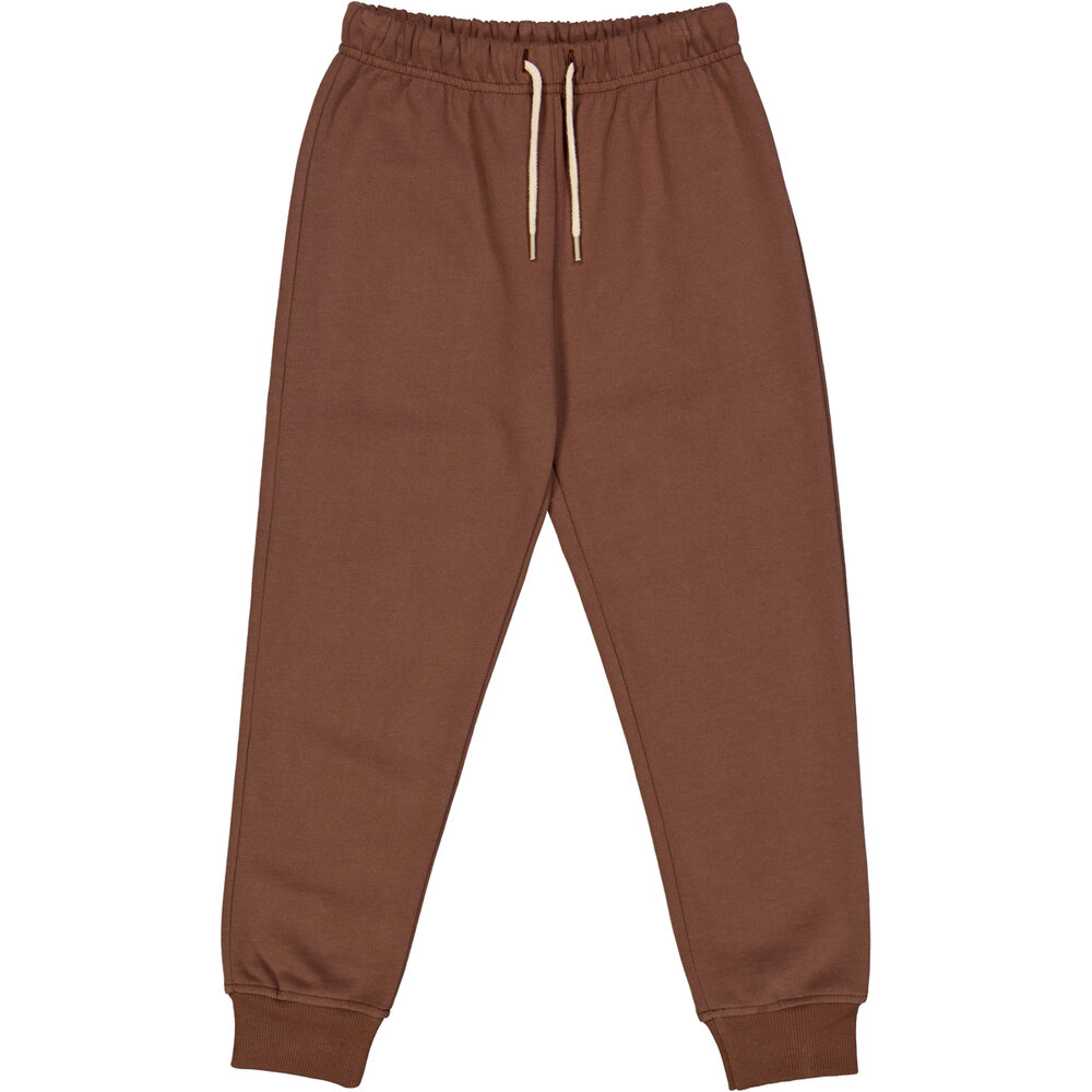 Olsen kids sweatbukser - Ceder brown - 128