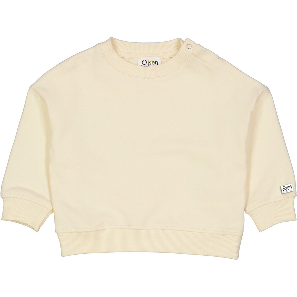 Olsen kids sweattrøje - Ecru - 92