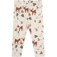 Holiday Leggings - WHITE SWAN