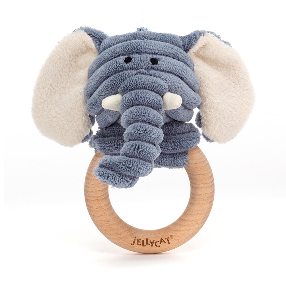 JellyCat Cordy Roy Elefant, rangle m/trÃ¦ring