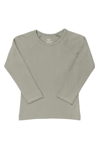 T-shirt lange ærmer - light grey