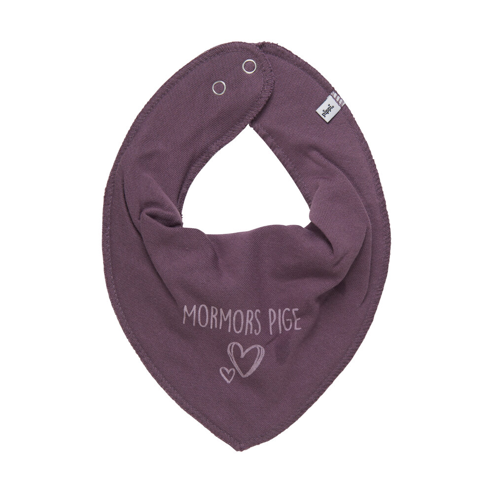 Bandana bib m. mormor+morfar.. - 610 - ONE SIZE