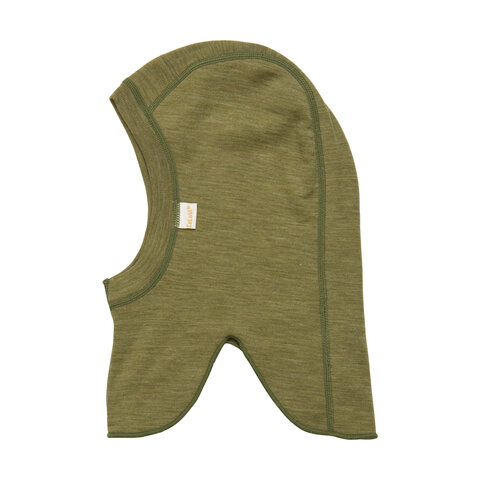 Balaclava, 2 lag - Loden Green Melange