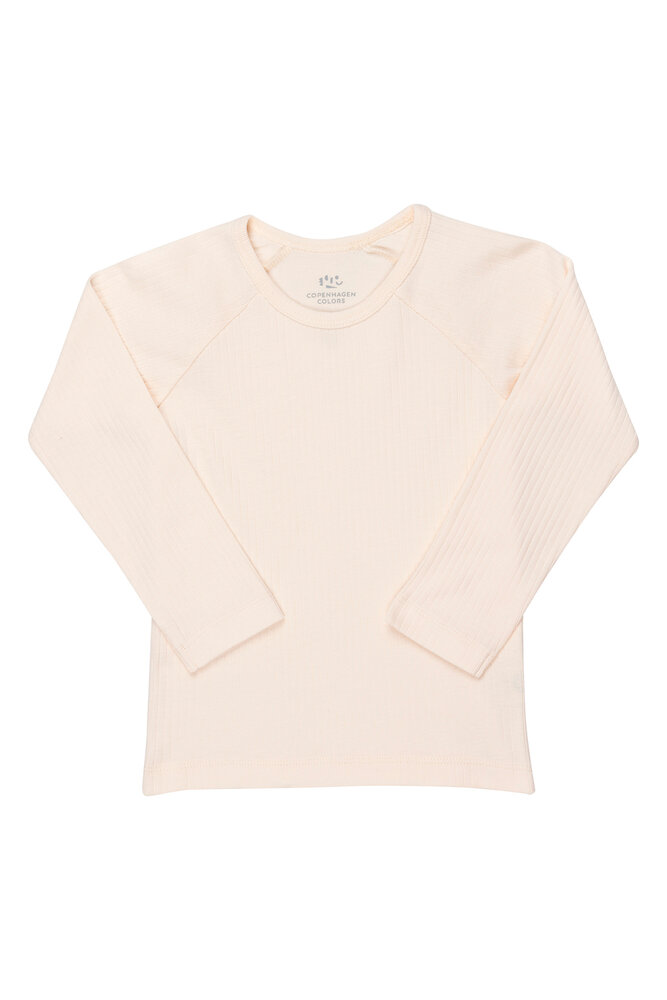 T-shirt lange ærmer - soft pink - 80