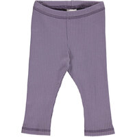 Cozy rib leggings baby - Lilac fog